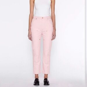 NWOT RENGGLI SLIM FIT WORK PANT Bubblegum size 30